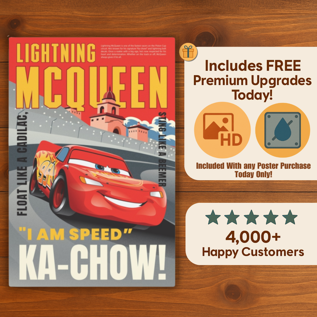 The Champs Metalic Posters