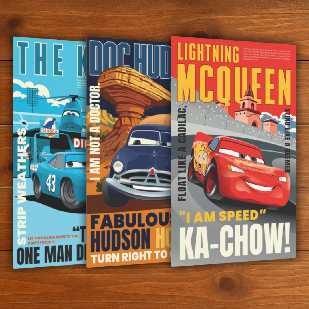 The Champs Metalic Posters